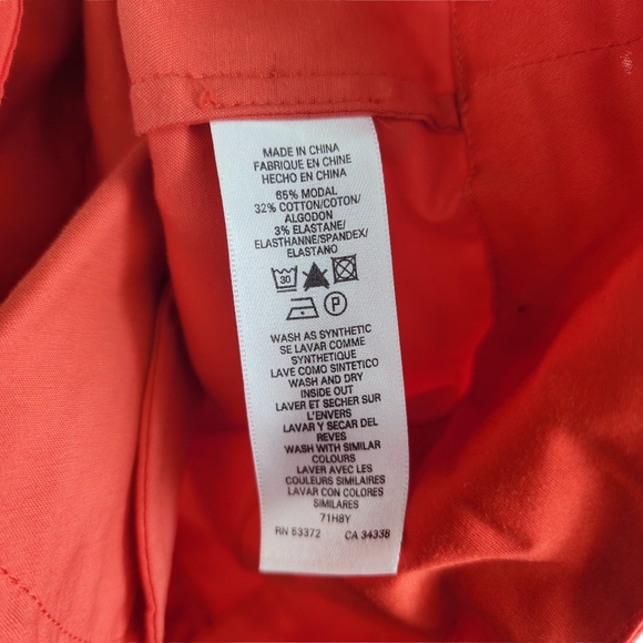 FRENCH CONNECTION Womens 2 Strapless Mini Dress Zipper Back Pockets NWT New Red - Picture 2 of 7